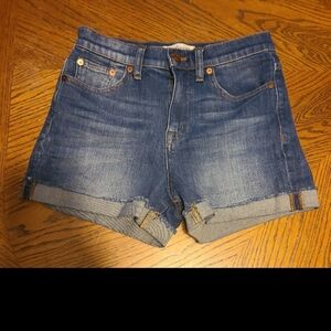 Madewell jean shorts